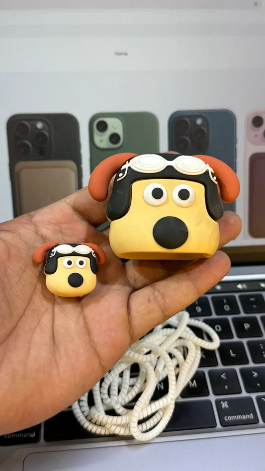 Cartoon Cover For Apple 20W Charger Adapter & Cable