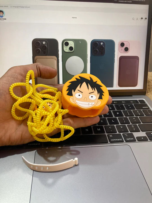 Anime Charger Cover For Apple 20W Adapter & Cable
