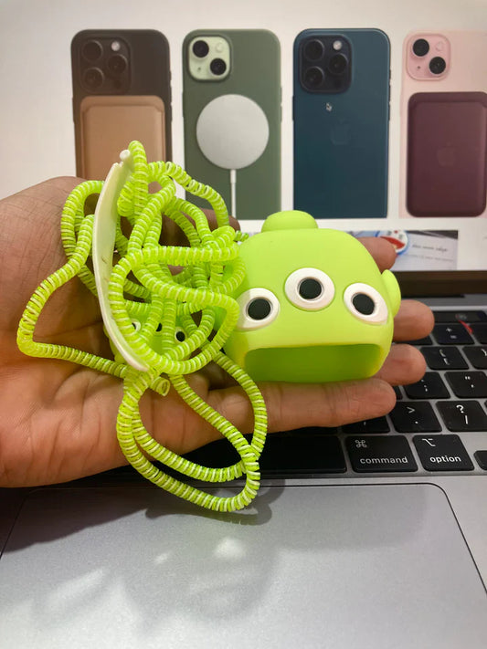 Green goblin Charger Cover For Apple 20W Adapter & Cable